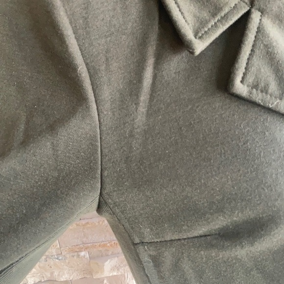 41Hawthorn Londyn Knit Double breasted jacket olive/army green - Picture 3 of 15